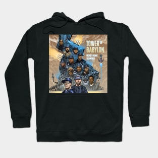 Official TOWER OF BABYLON album cover art Hoodie